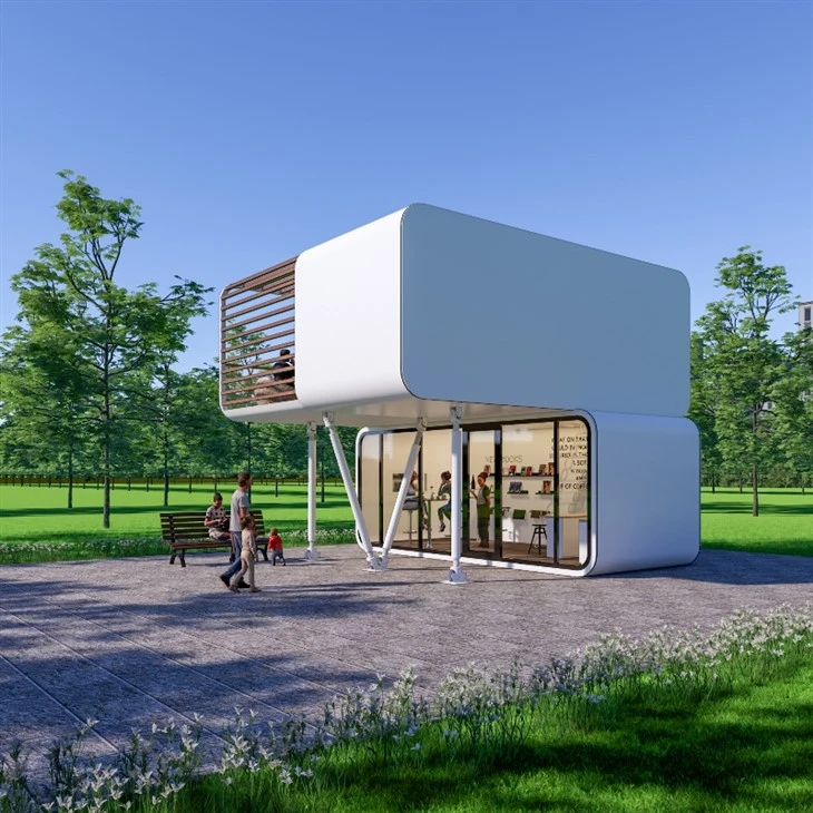 Two-layer Apple Pod Capsule House best