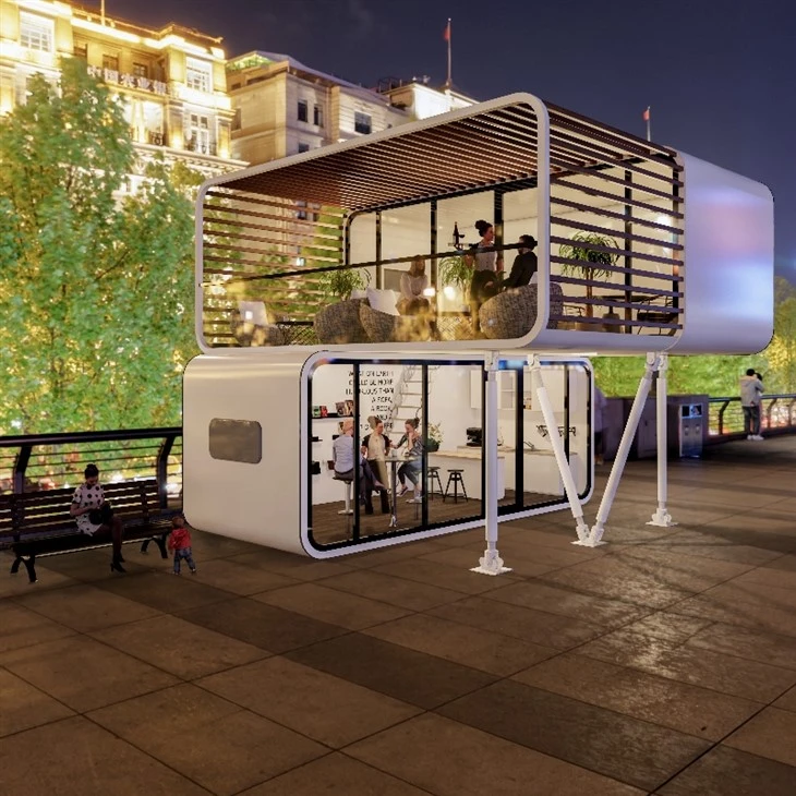 Two-layer Apple Pod Capsule House suppliers