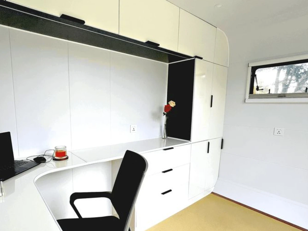 Modern Tiny Office Apple Cabin 10ft Modern Tiny Office Apple Cabin 10ft