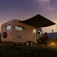 Moderni mobilni kamp prikolici